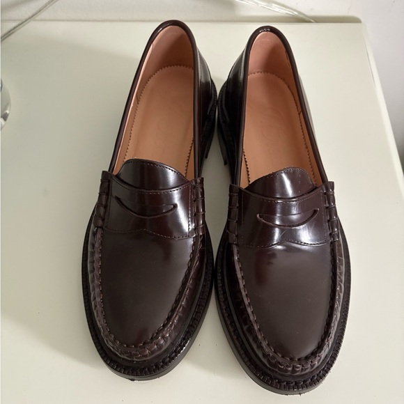 J. Crew Shoes - J. Crew Classic Brown Loafers
